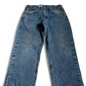 Carhartt blue jeans size 32x28